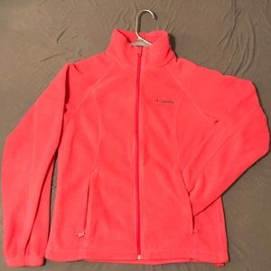 Women’s Medium Columbia fleece zip up